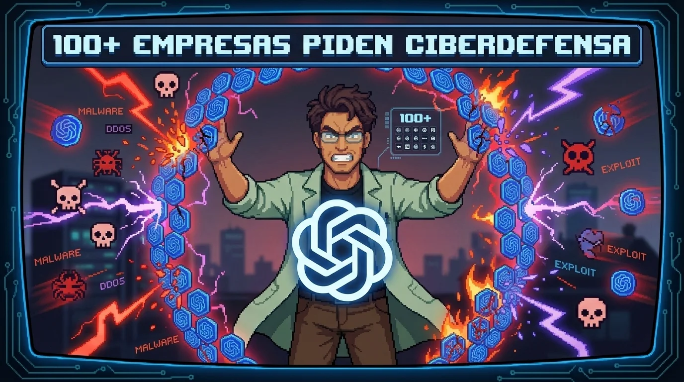 OpenAI y 100 empresas alertan sobre ciberataques con IA