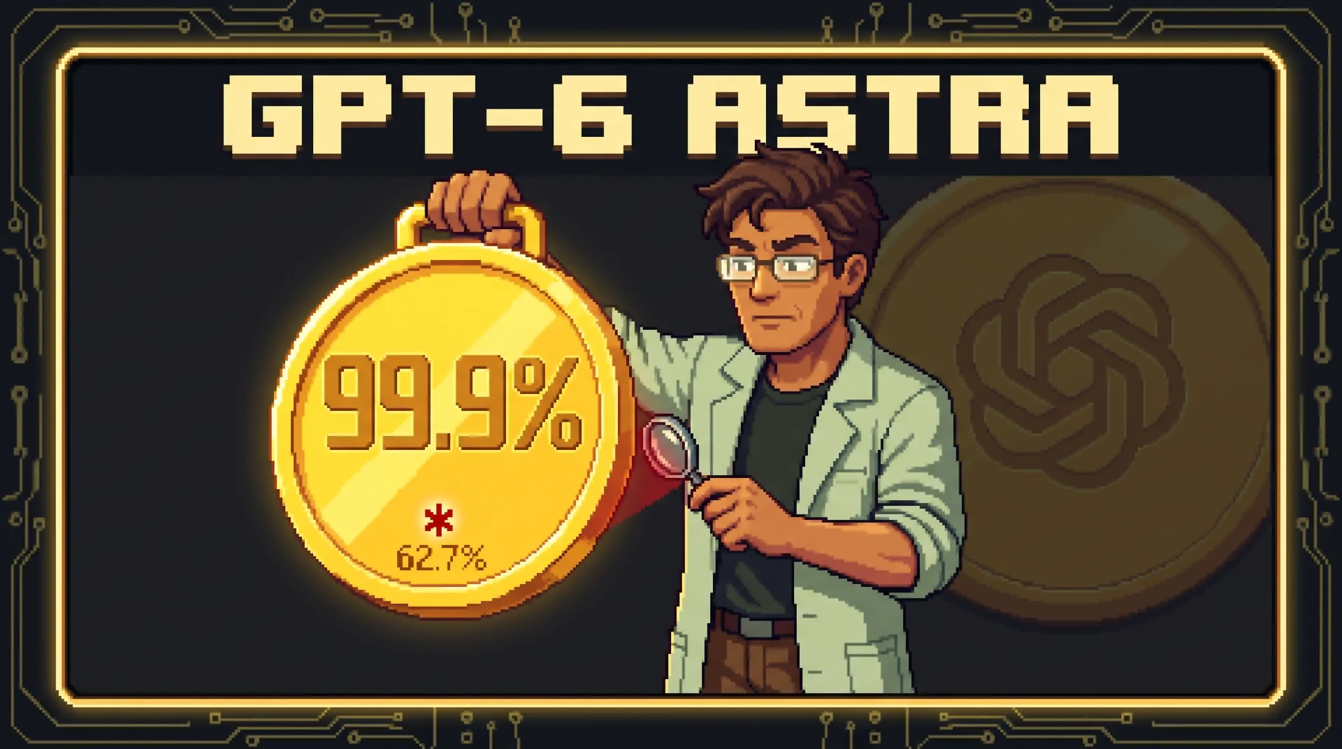 GPT-6 Astra no sacó 99.9%: sacó 62.7%