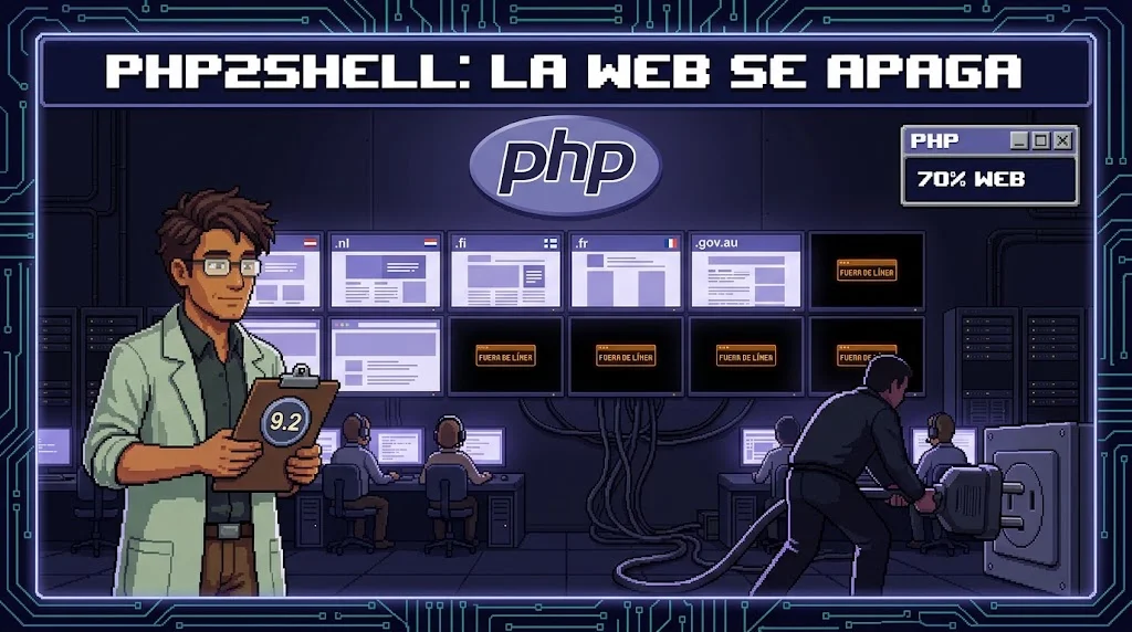 PHP2Shell: la falla que hizo a gobiernos apagar sus webs
